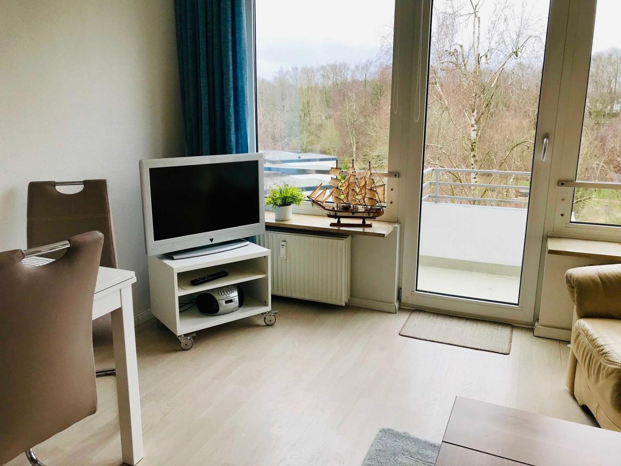 Ferienwohnung Skowronek Am Kurpark Glücksburg المظهر الخارجي الصورة