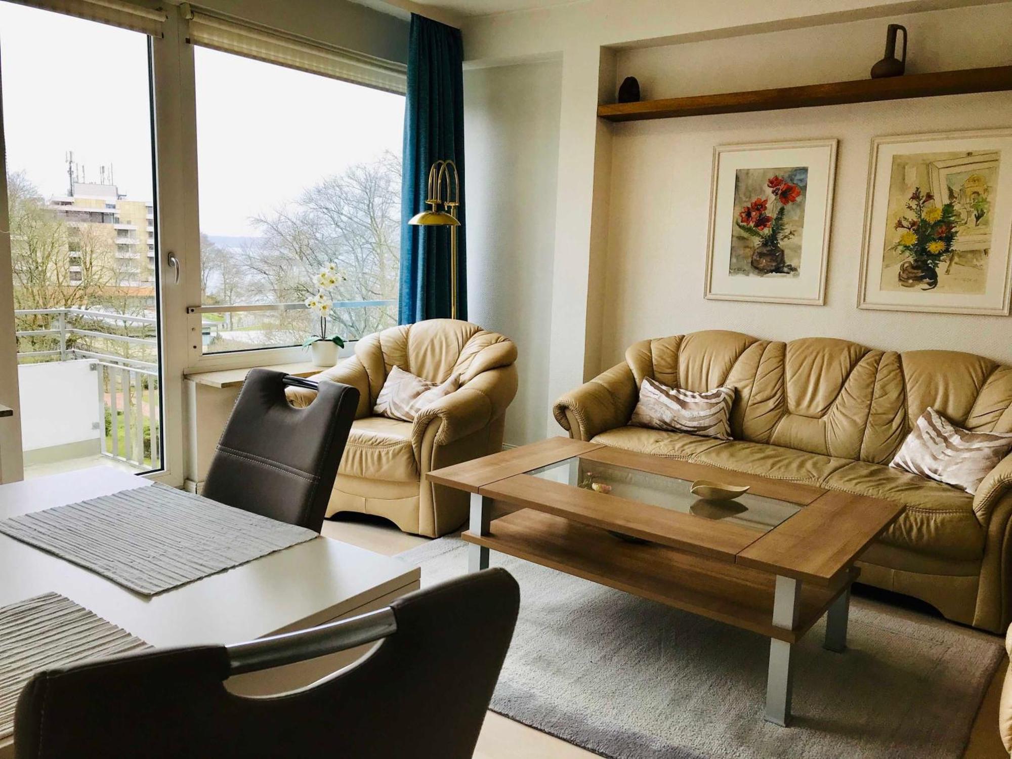 Ferienwohnung Skowronek Am Kurpark Glücksburg المظهر الخارجي الصورة